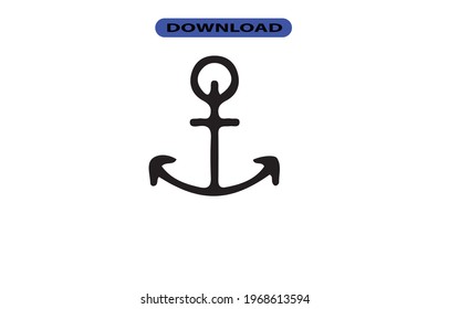 anchor icon or logo high resolution
