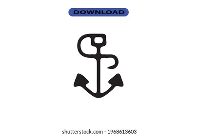 anchor icon or logo high resolution
