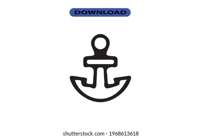 anchor icon or logo high resolution