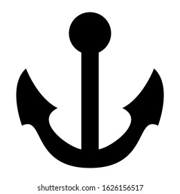 anchor icon or logo isolated sign symbol vector illustration - high quality black style vector icons
