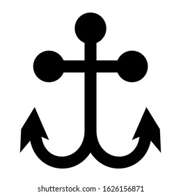 anchor icon or logo isolated sign symbol vector illustration - high quality black style vector icons
