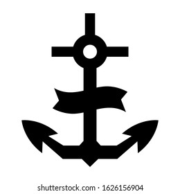 anchor icon or logo isolated sign symbol vector illustration - high quality black style vector icons
