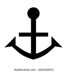 anchor icon or logo isolated sign symbol vector illustration - high quality black style vector icons
