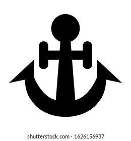 anchor icon or logo isolated sign symbol vector illustration - high quality black style vector icons
