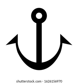 anchor icon or logo isolated sign symbol vector illustration - high quality black style vector icons
