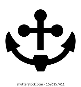 anchor icon or logo isolated sign symbol vector illustration - high quality black style vector icons
