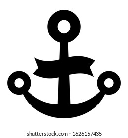 anchor icon or logo isolated sign symbol vector illustration - high quality black style vector icons
