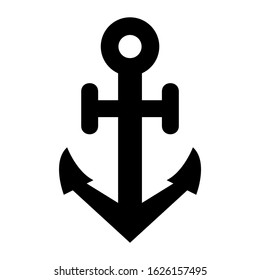 anchor icon or logo isolated sign symbol vector illustration - high quality black style vector icons
