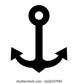 anchor icon or logo isolated sign symbol vector illustration - high quality black style vector icons
