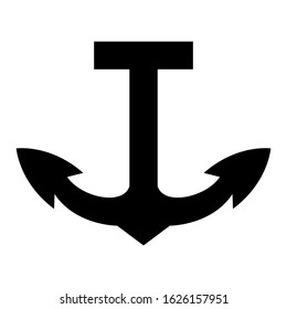 anchor icon or logo isolated sign symbol vector illustration - high quality black style vector icons

