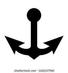 anchor icon or logo isolated sign symbol vector illustration - high quality black style vector icons
