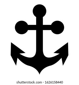 anchor icon or logo isolated sign symbol vector illustration - high quality black style vector icons
