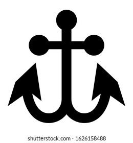 anchor icon or logo isolated sign symbol vector illustration - high quality black style vector icons
