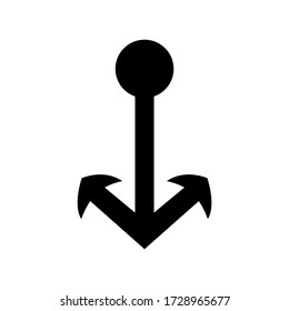 anchor icon or logo isolated sign symbol vector illustration - high quality black style vector icons
