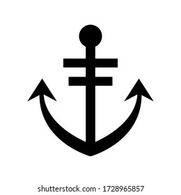 anchor icon or logo isolated sign symbol vector illustration - high quality black style vector icons
