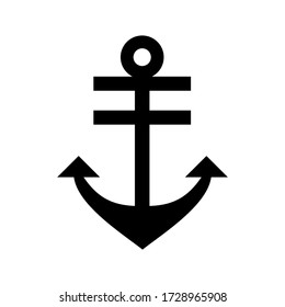 anchor icon or logo isolated sign symbol vector illustration - high quality black style vector icons

