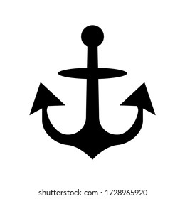 anchor icon or logo isolated sign symbol vector illustration - high quality black style vector icons
