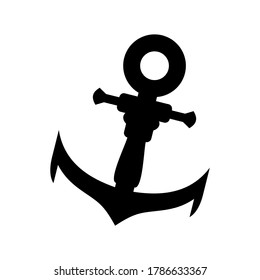 anchor icon or logo isolated sign symbol vector illustration - high quality black style vector icons
