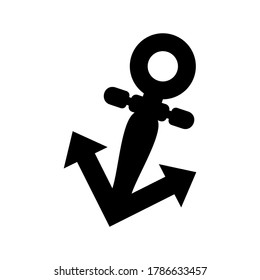 anchor icon or logo isolated sign symbol vector illustration - high quality black style vector icons

