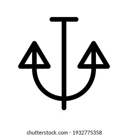 anchor icon or logo isolated sign symbol vector illustration - high quality black style vector icons
