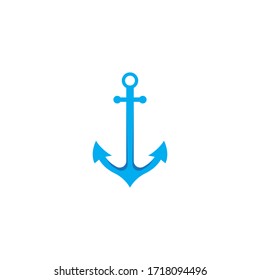 Anchor icon Logo Template vector illustration