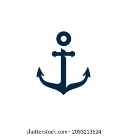 Anchor icon Logo Template vector illustration