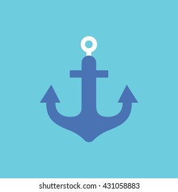 Anchor icon. Modern flat icon