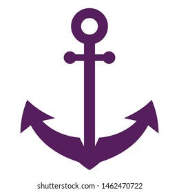 Anchor icon modern symbol for graphic and web design