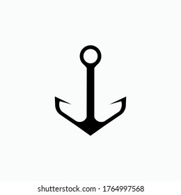 Anchor Icon. Sailor Symbol - Vector.