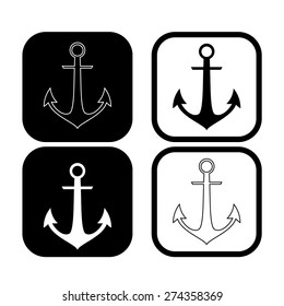 Anchor Icon Set