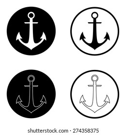 Anchor Icon Set