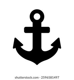 Anchor icon set. for mobile concept and web design color editable