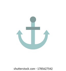 Anchor icon. Simple color vector elements of pirate icons for ui and ux, website or mobile application