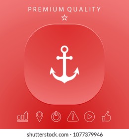 Anchor icon symbol