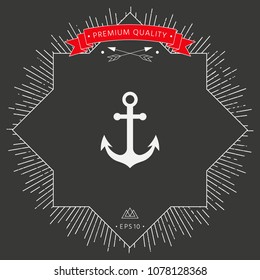 Anchor icon symbol
