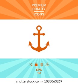 Anchor icon symbol