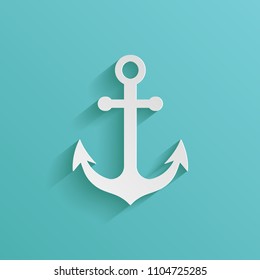 Anchor icon symbol