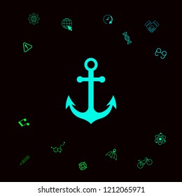 Anchor icon symbol