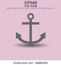 Anchor icon or symbol