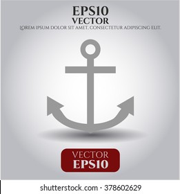 Anchor icon or symbol