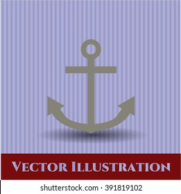Anchor icon or symbol
