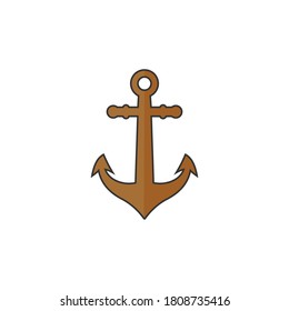 Anchor icon, Anchor symbol vector design
