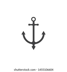Anchor icon Template vector illustration
