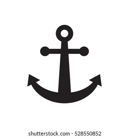 Anchor icon vector