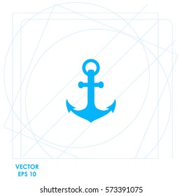 Anchor  icon. Vector design.