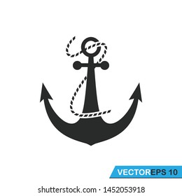 anchor icon vector design illustration