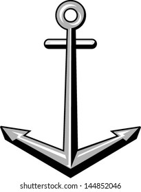 Anchor icon vector illustration