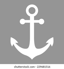 Anchor icon. Vector illustration