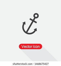 Anchor Icon Vector Illustration Eps10