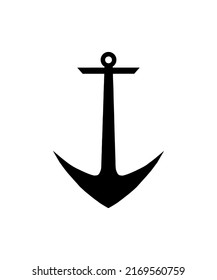 anchor icon vector illustration logo template